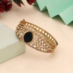 Black Color American Diamond Bracelet Crafted For Bold Statement Styling - Image 3