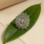 Gleaming Silver Color American Diamond Ring Offering A Sleek Modern Touch For Any Event - Image 3