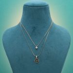 Gold Color Stainless Steel Anti Tarnish Necklace Ideal For Gifting And Festive Occasions