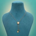 Gold Color Stainless Steel Anti Tarnish Necklace Crafted For Modern Minimalist Fashion Trends