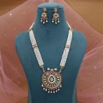 Multi Color Meena Work Rajputi Jewellery Rani Haar With Artistic Touch