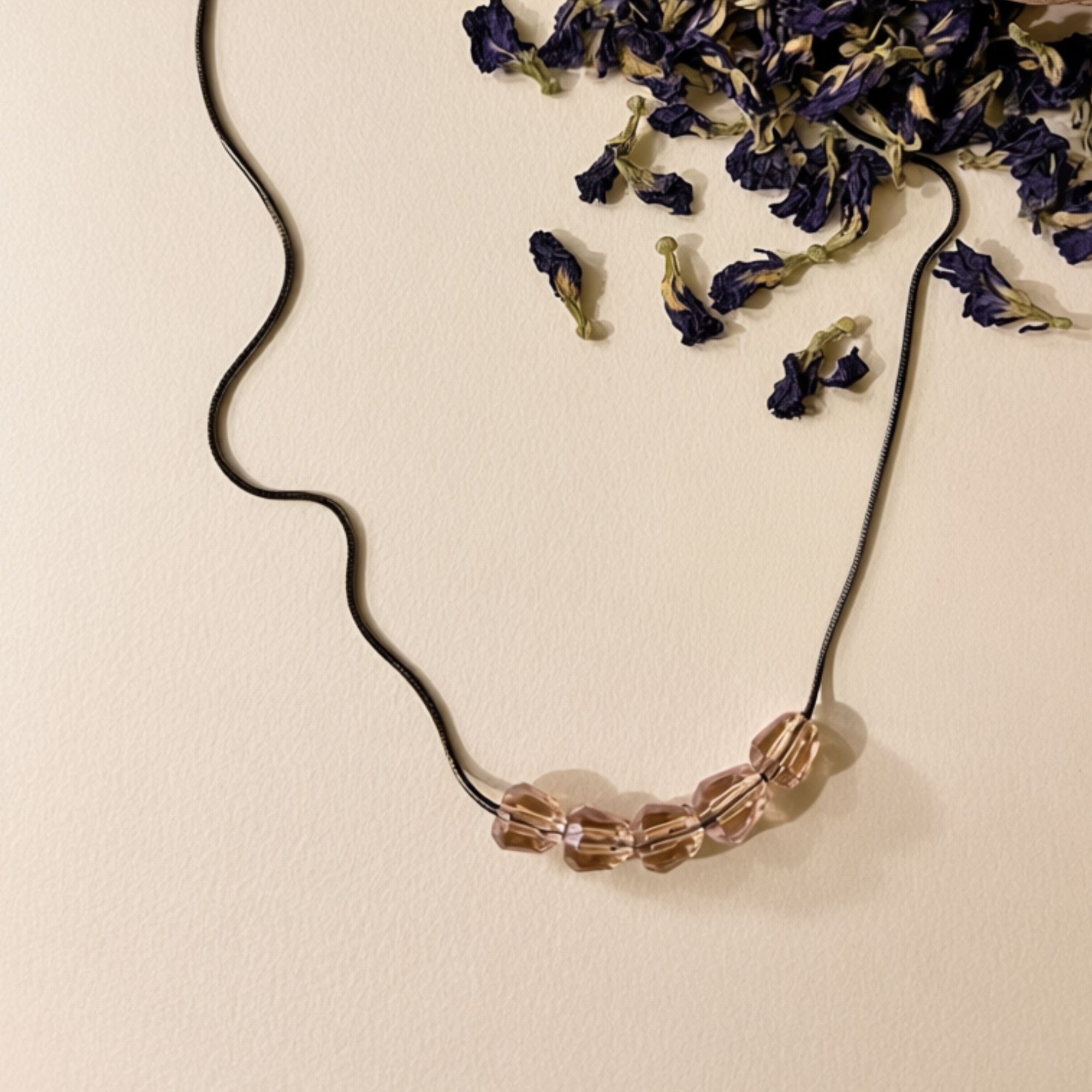 HOB Chic Brown Color Fashion Necklace Chic Brown Color Fashion Necklace With Antique Look Perfect For Daily Wear - Image 1