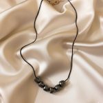 Premium Grey Color Fashion Necklace With Unique Pendant For Trendy Occasions - Image 3