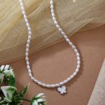 Elegant White Color Fashion Necklace For Party And Casual Occasions - Image 3