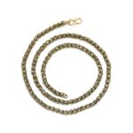 Gold Color Fashion Chain Necklace (Mala) (FNTRDN131GLD) - Image 2
