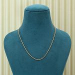 Gold Color Fashion Chain Necklace Crafted For Modern Ethnic And Casual Outfits