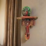 HOB Wooden Elephant Wall Bracket (7x12x12 inch)